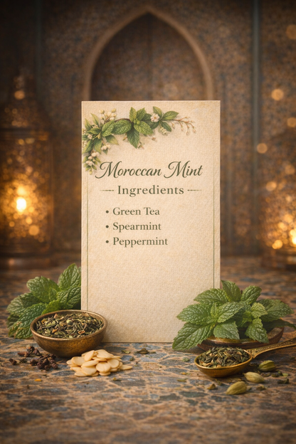 Moroccan Mint Serenity Loose Green Tea