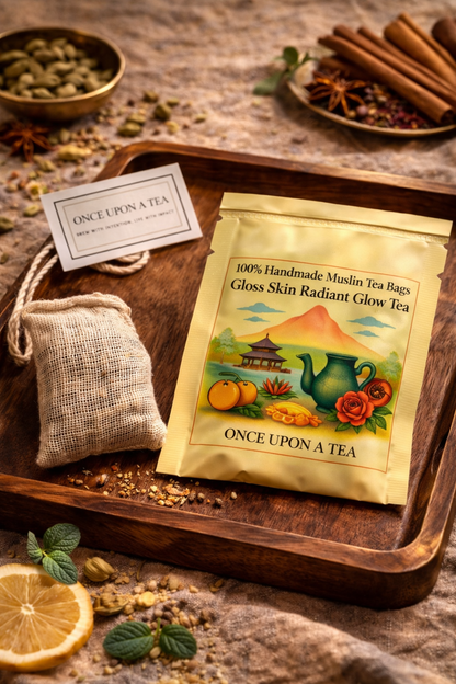 Gloss Skin Radiant Glow Green Tea Bags