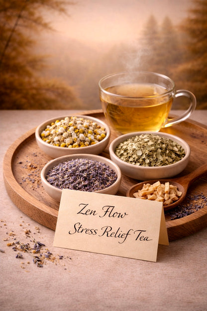 Zen Flow Stress Relief Loose Green Tea