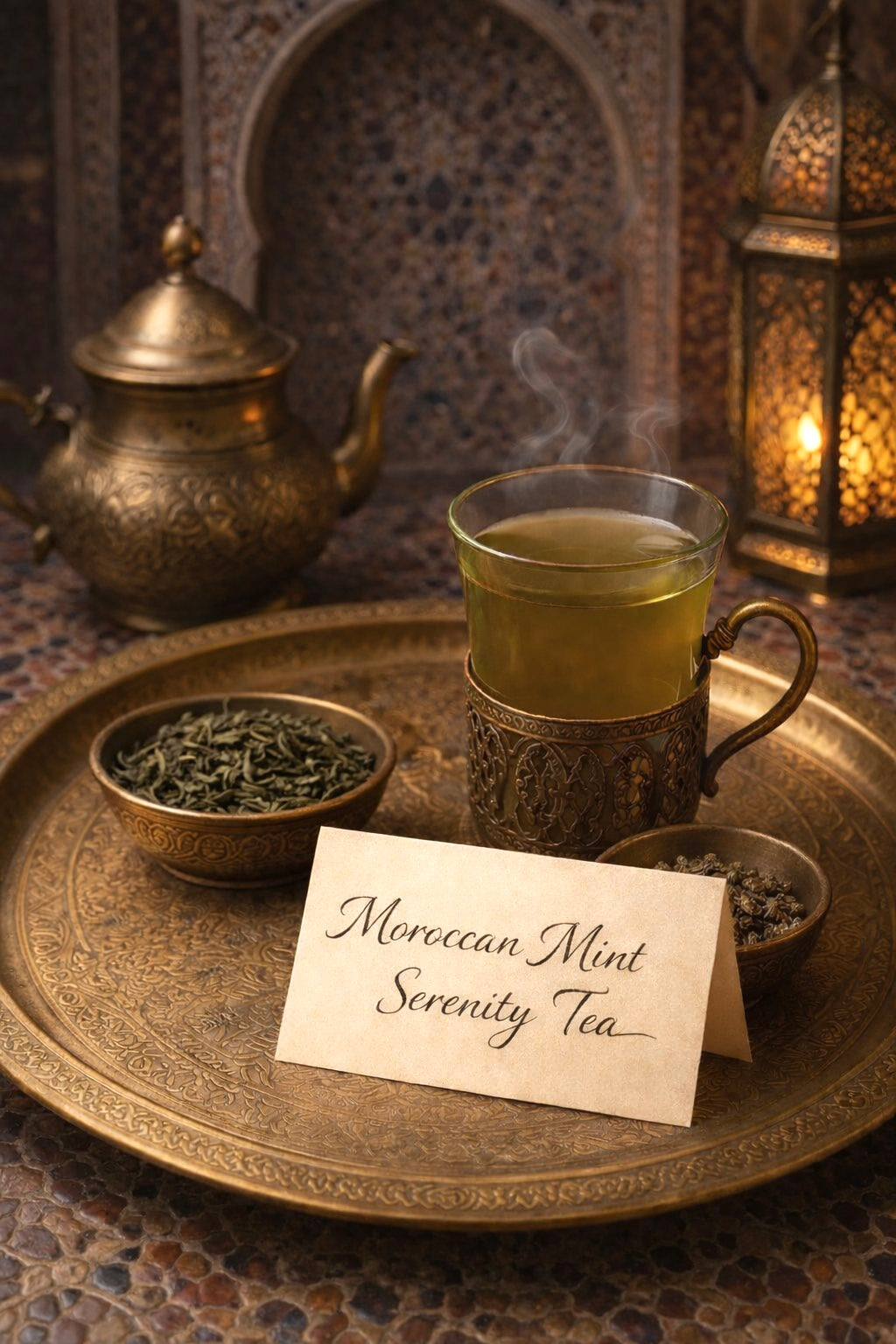 Moroccan Mint Serenity Green Tea Bags
