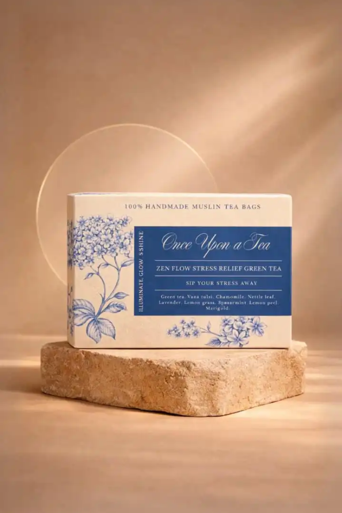Zen Flow Stress Relief Green Tea Bags