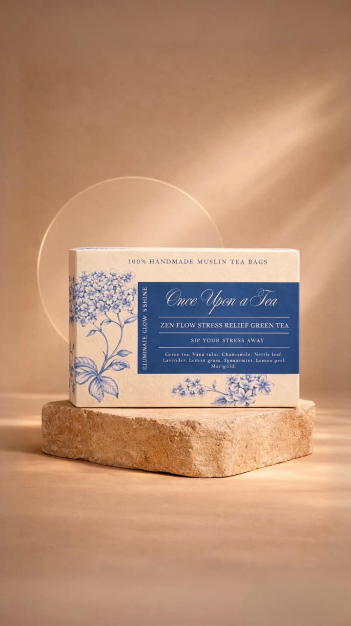 Zen Flow Stress Relief Green Tea Bags